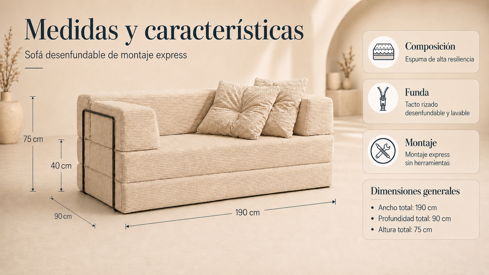 BEIG OASIS INFOGRAFÍA