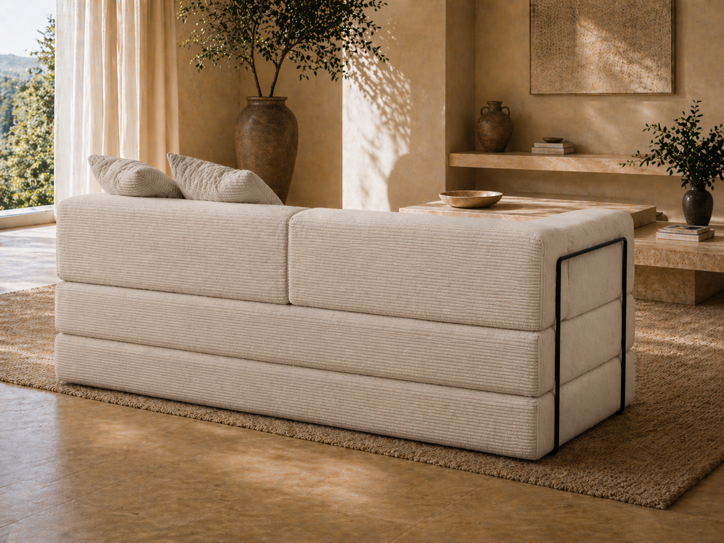 BEIG OASIS TRASERA COMPLETA